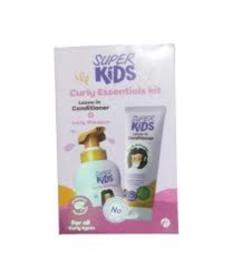 SUPER KIDS CURLY CONDITIONER 250 ML+SHAMPOO 300ML