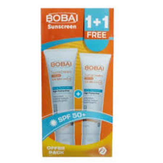 BOBAI SUNSCREEN SPF 50+ CREAM 50ML (1+1FREE)