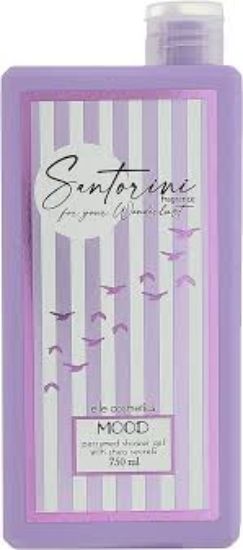 MOOD SANTORINI FRAGRANCE SHOWER GEL 750ML