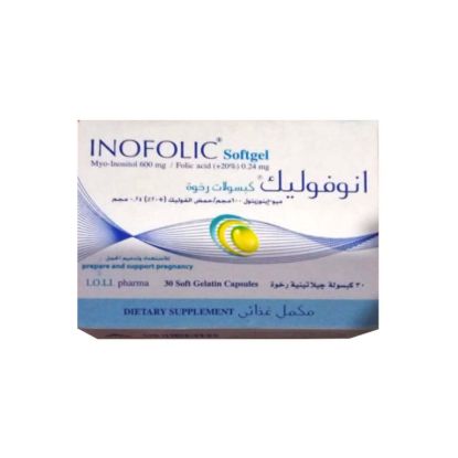 INOFOLIC 30 CAPS 210 LE