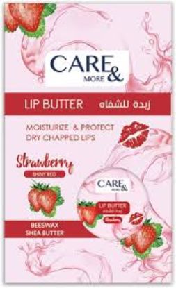 CARE MORE LIP BUTTER STRAWBERRY 20MG