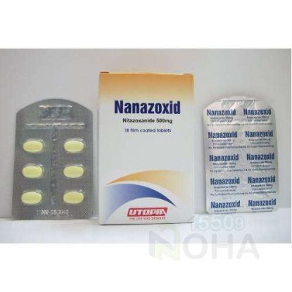NANAZOXID 500 MG 18 TAB 114 LE