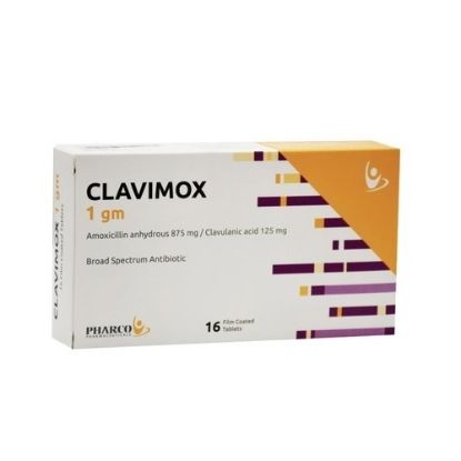 CLAVIMOX 1 G 12 CAP 130 LE