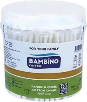 BAMBINO COTTON BUDS 200 PCS KIDS