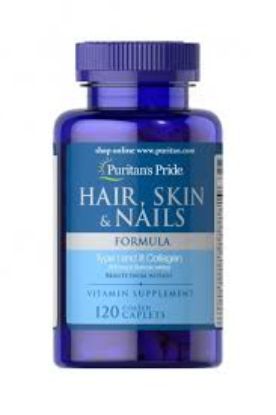 HAIR & SKIN & NAILS 120 CAP FORMULA PURITAN'S PRIDE
