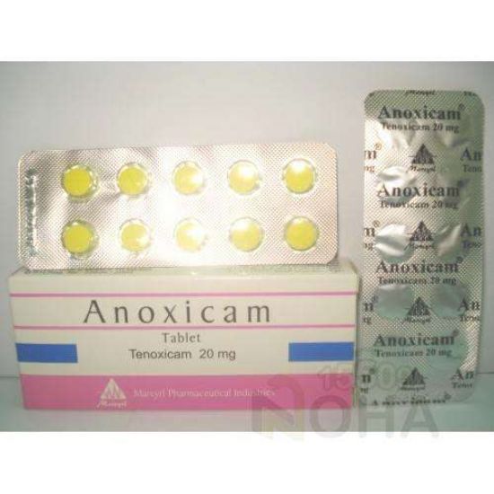 ANOXICAM 20 MG 20 TAB 39 LE
