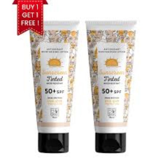BOBANA SUNSCREEN LOTION TINTED SPF+50 60 ML OFF1+1