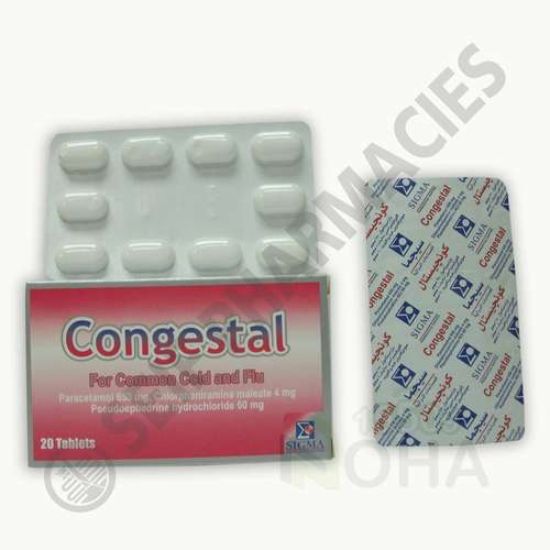 CONGESTAL 20 TAB 50 LE