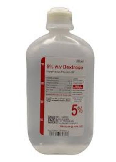 DEXTROSE-MUP 5%-SOL 500 ML بكاب