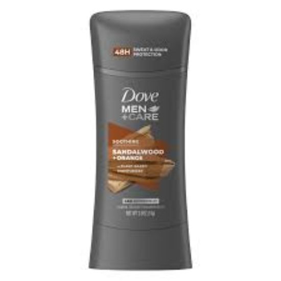 DOVE STICK MEN+CARE SANDALWOOD+ORANGE 74GM