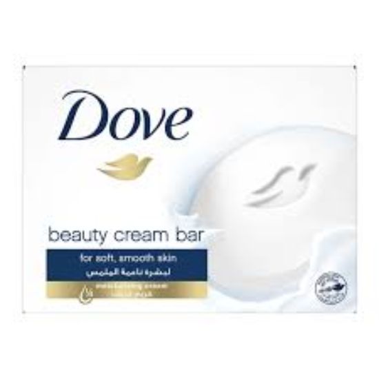 DOVE. BEAUTY CREAM BAR SOAP 90 GM الابيض