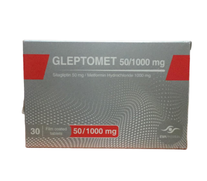 GLEPTOMET 50/1000 MG 30 TAB 157.5