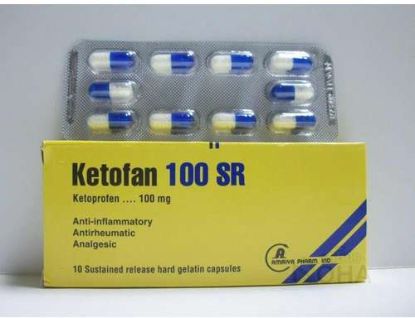 KETOFAN 100 SR 30 CAP 42 LE