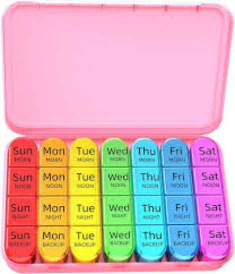 O.CARE PILL BOX 28 DAYS منظم جرعات