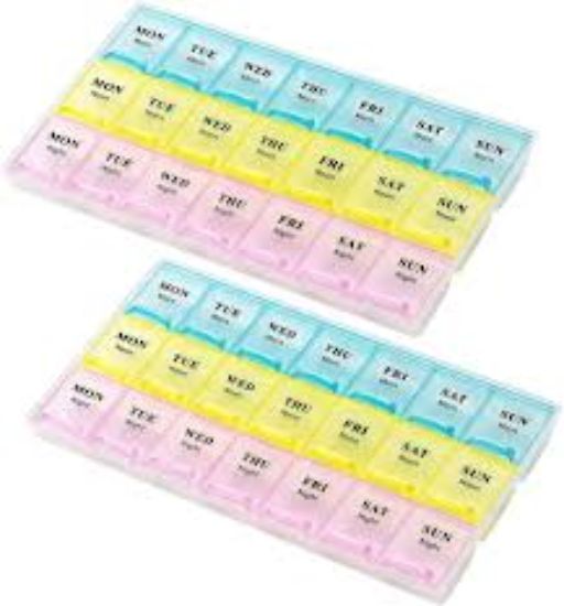 O.CARE PILL BOX 21 DAY منظم جرعات