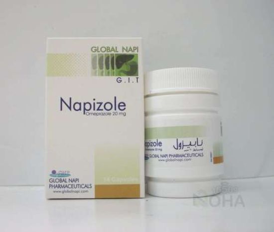 NAPIZOLE 40 MG 14 CAP 62 LE