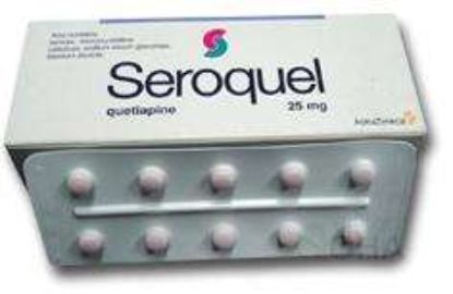 SEROQUEL 25 MG 10 TAB 44.5 LE