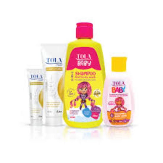 TOLA OIL REPLACEMENT (250&25) OFFER TOLA BABY SHAMPOO 250ML & TOLA BABY SHAMPOO 80 ML