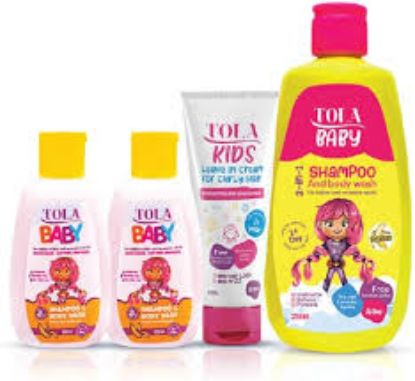 TOLA BABY LEAVE (120&80ML) OFFER TOLA BABY SHAMPOO 250ML & 2TOLA BABY SHAMPOO 80ML
