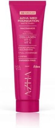 AZHA MED FOUNDATION 30ML 02 MEDIUM