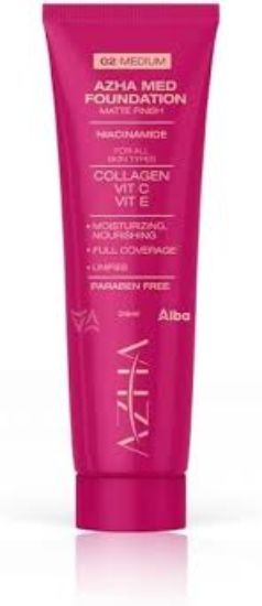 AZHA MED FOUNDATION 30ML 02 MEDIUM