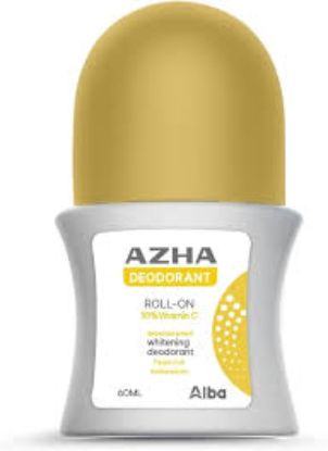 AZHA ROLL ON DEODORANT VITAMIN C 60ML OFFER 1+1 أصفر