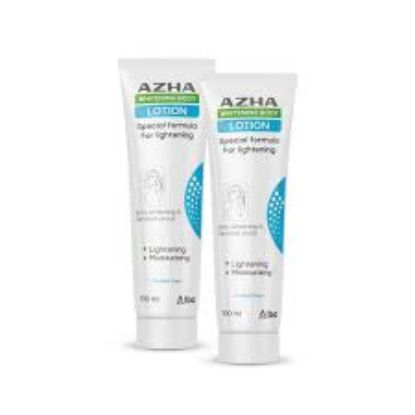 AZHA WHITENING BODY LOTION 100ML 1+1 عرض