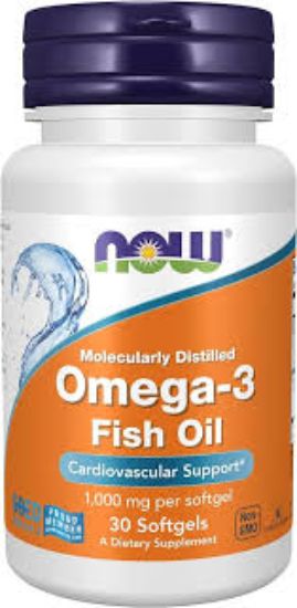 NOW OMEGA 3 FISH OIL 1000 MG 30 SOFTGELS