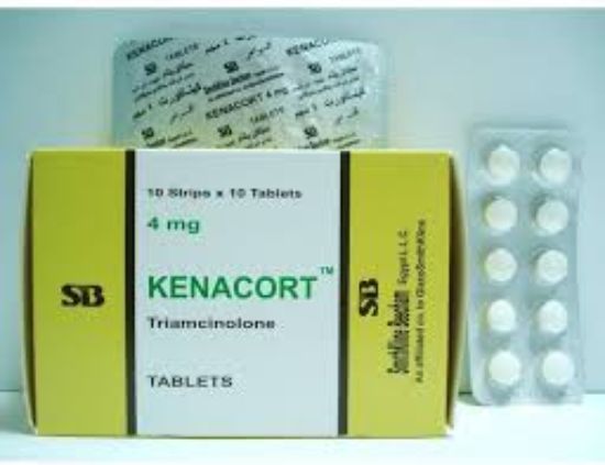 KENACORT 4 MG 100 TABLETS 110 LE