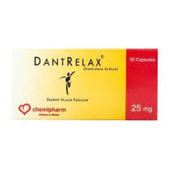 DANTRELAX 25 MG 30 CAP 147 LE