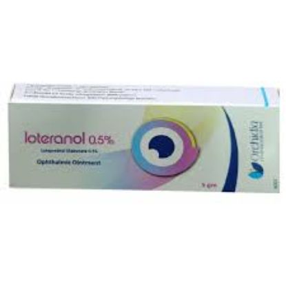 LOTERANOL OPHTHALMIC OINTMENT 5% 41 LE