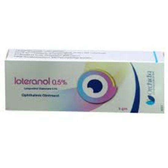 LOTERANOL OPHTHALMIC OINTMENT 5% 41 LE