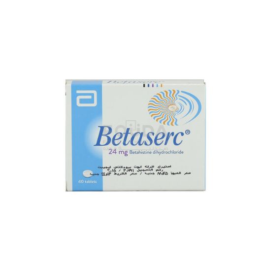 BETASERC 24 MG 40 TAB 218 LE