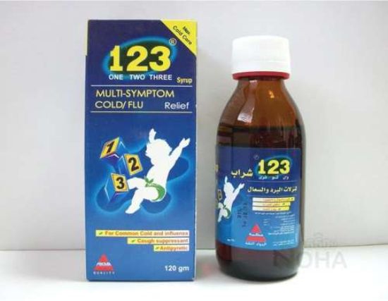 ONE TWO THREE SYRUP 120 ML 32 LE