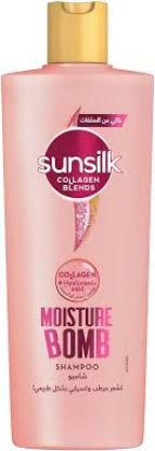 SUNSILK MOISTURE BOMB SHAMPOO 350 ML سلفات فرى