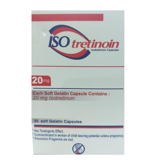 ISOTRETINOIN 20 MG 30 CAP 372 LE