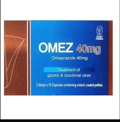 OMEZ 40 MG 20 CAP 130 LE