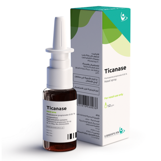 TICANASE NASAL SPRAY 70 LE