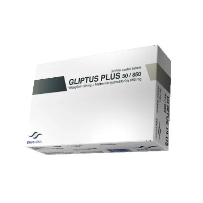 GLIPTUS PLUS 50 \ 850 MG 30 TAB 192 LE