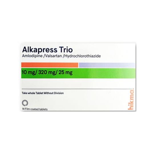 ALKAPRESS TRIO 10/320/25 MG 14 TAB 118 LE