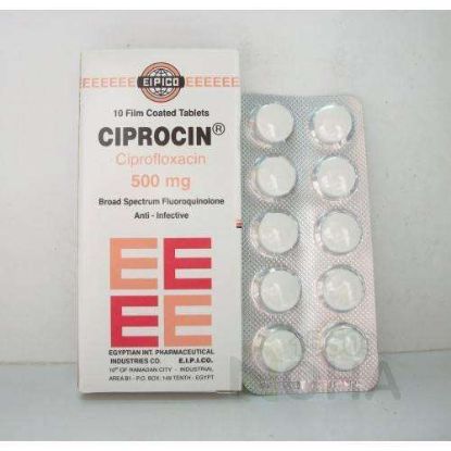 CIPROCIN 500 MG 10 TAB 53 LE