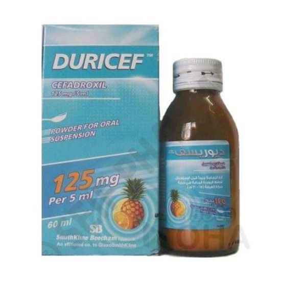DURICEF 125 MG SUSP 12.5 LE