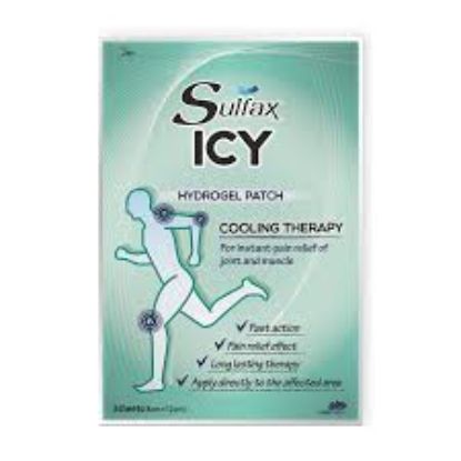 SULFAX ICY MENTHOL PATCH 50 LE