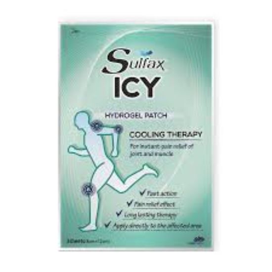 SULFAX ICY MENTHOL PATCH 50 LE