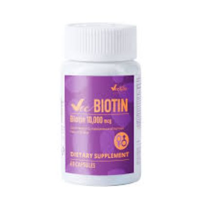 VEE BIOTIN 10,000 MCG 60 CAPS VEEXIA