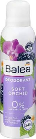 BALEA DEODORANT SOFT ORCHID 0%ALUMINUM SPRAY 200 ML