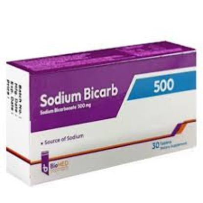 SODIUM BICARB 500 MG 30 CAPS 51 LE
