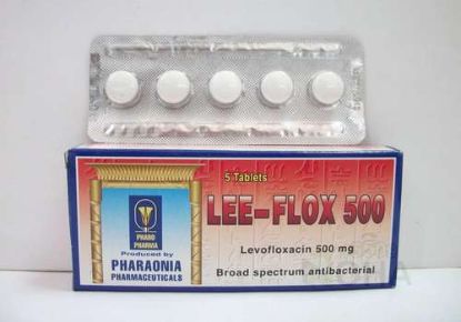 LEE FLOX 500 MG 5 TAB 74.50 LE