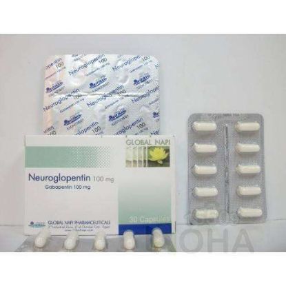 NEUROGLOPENTIN 100 MG 30 CAP 54 LE