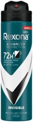 REXONA ADVANCED INVISIBLE SPRAY FOR MEN 150 ML (خصم 20ج)